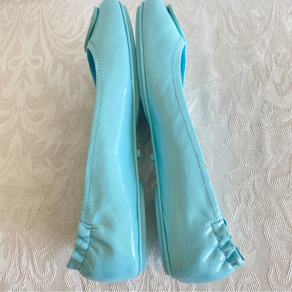 Tory Burch Blue Minnie Travel Ballet - Picture 6 of 15